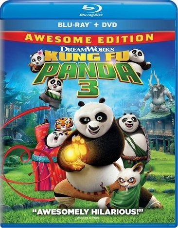 kung fu panda 3 dvd