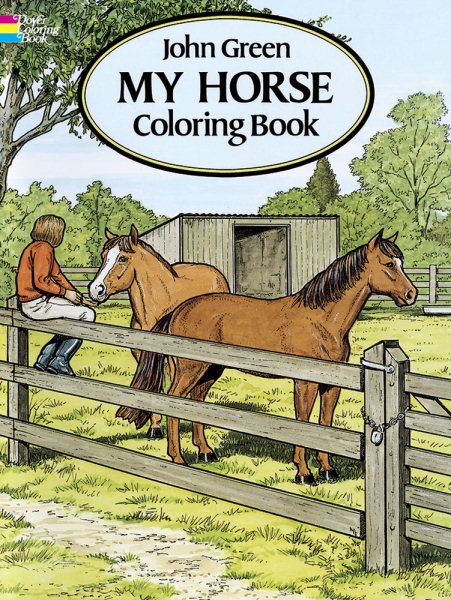 My Horse Coloring Book cover