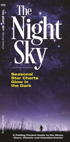 The Night Sky: A Glow-in-the-Dark Guide to Prominent Stars & Constellations North of the Equator (Sky Watcher Guide) cover
