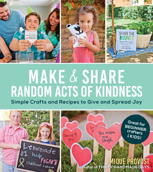 a collage of people holding crafts and signs