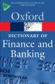 Cover: A Dictionary of Finance and Banking