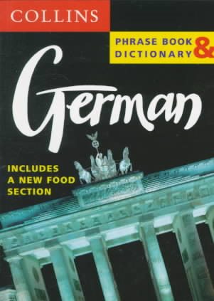 German Phrase Book & Dictionary (Collins Phrase Book & Dictionary)