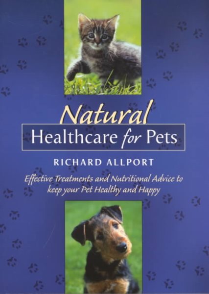 Natural Healthcare For Pets cover