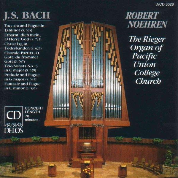 Bach: Masterworks for Organ cover