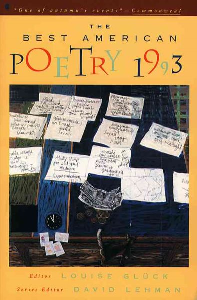 The Best American Poetry 1993 cover