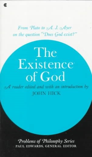 The Existence of God (Problems of Philosophy Series) cover