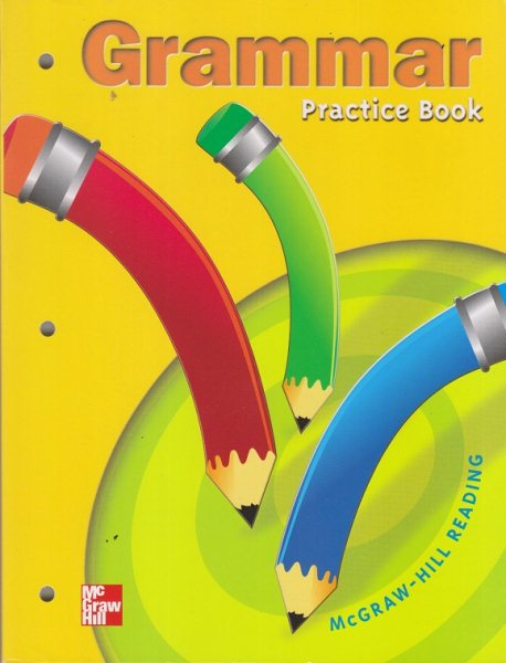 Grammar Practice Book Grade 1 cover