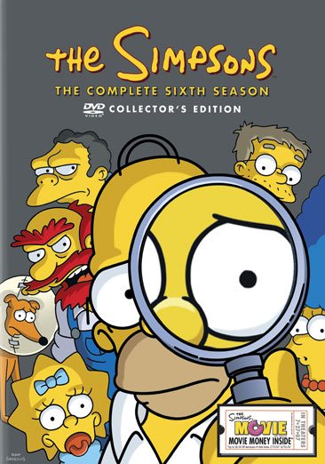 The Simpsons: Season 6 [DVD] cover