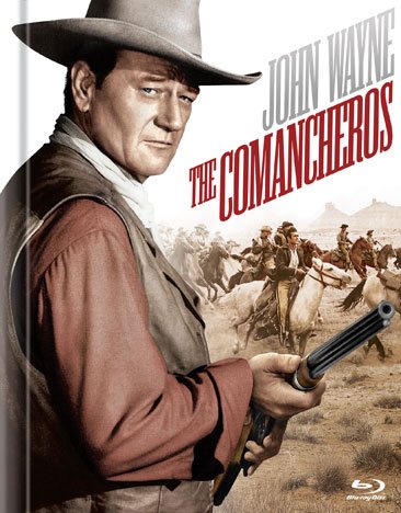 The Comancheros (50th Anniversary Edition) [Blu-ray Book] cover