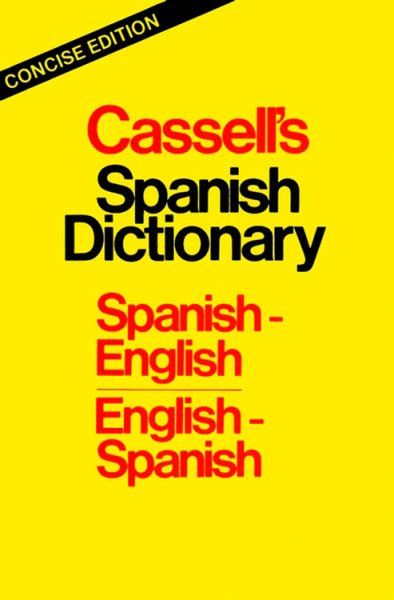 Cassell's Spanish Dictionary, Concise Edition cover