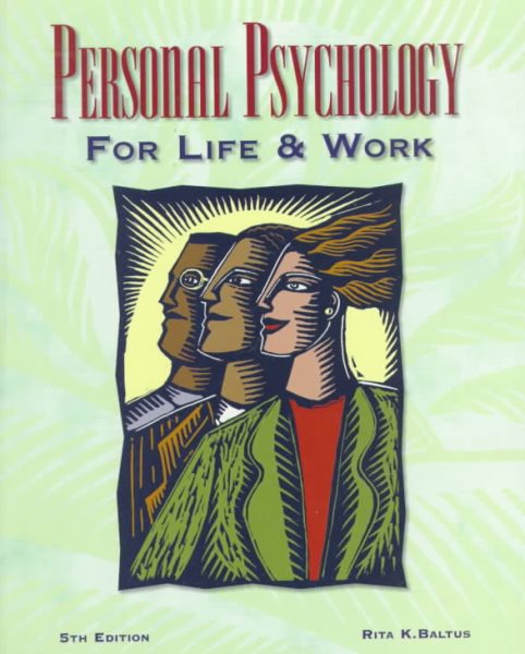 Personal Psychology for Life and Work cover