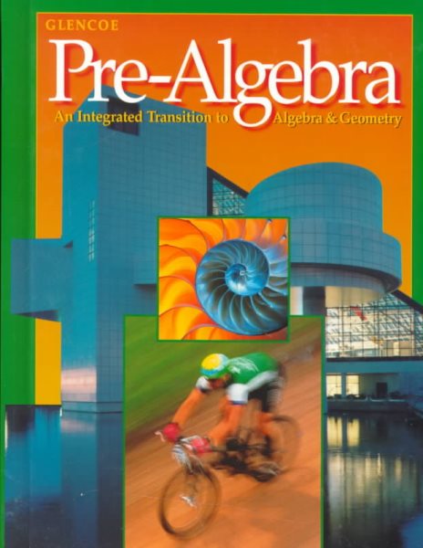 Glencoe Pre-Algebra: An Integrated Transition to Algebra & Geometry cover
