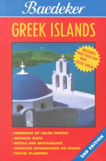 Baedeker Greek Islands (BAEDEKER'S GREEK ISLANDS) cover
