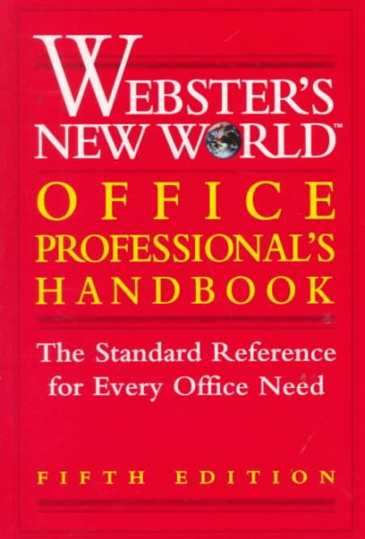 Webster's New World Office Professional's Handbook (WEBSTER'S NEW WORLD OFFICE PROFESSIONAL'S DESK REFERENCE) cover