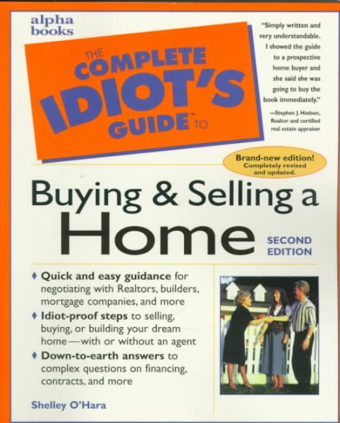 The Complete Idiot's Guide to Buying and Selling a Home cover