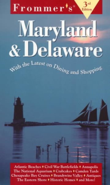 Frommer's Maryland & Delaware (Complete Guides) cover