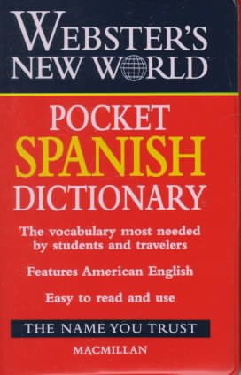 Diccionario español/inglés - inglés/español: Webster's New World Pocket Spanish