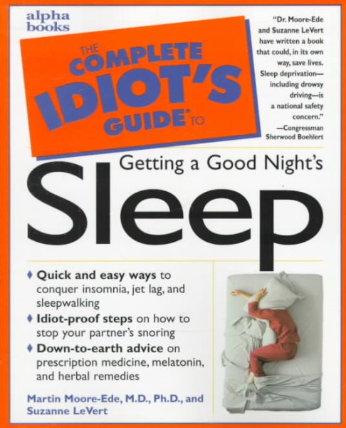 The Complete Idiot's Guide to Get Good Night Sleep cover