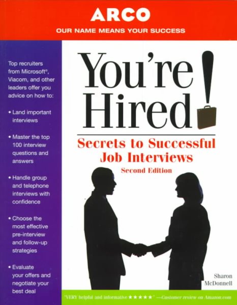 You're Hired Secrets to SuccJobInterview cover