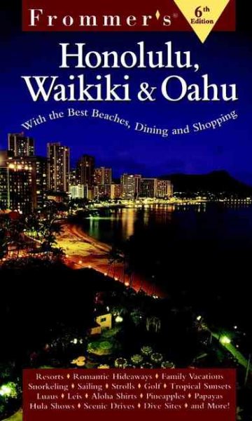 Frommer's Honolulu, Waikiki & Oahu (Frommer's Complete Guides) cover