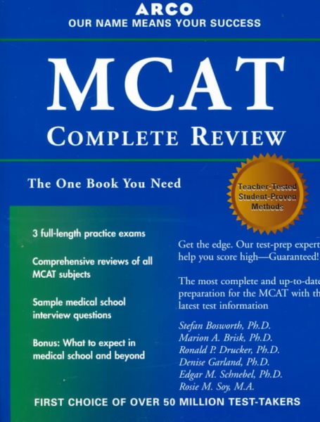 MCAT Complete Review (Arco MCAT Complete Review)