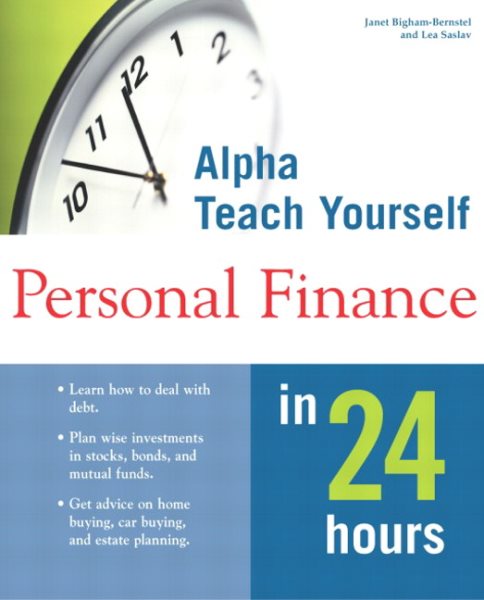 Alpha Teach Yourself Personal Finance in 24 Hours cover