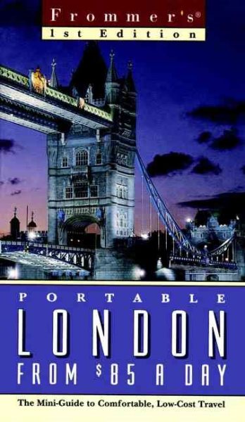 Frommer's Portable London from $85 a Day cover