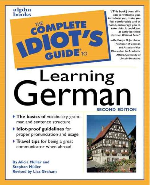 The Complete Idiot's Guide to Learning German (2nd Edition) cover