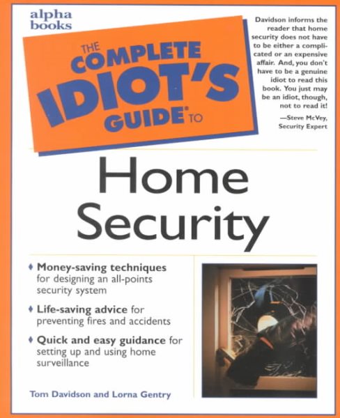 The Complete Idiot's Guide to Home Security cover