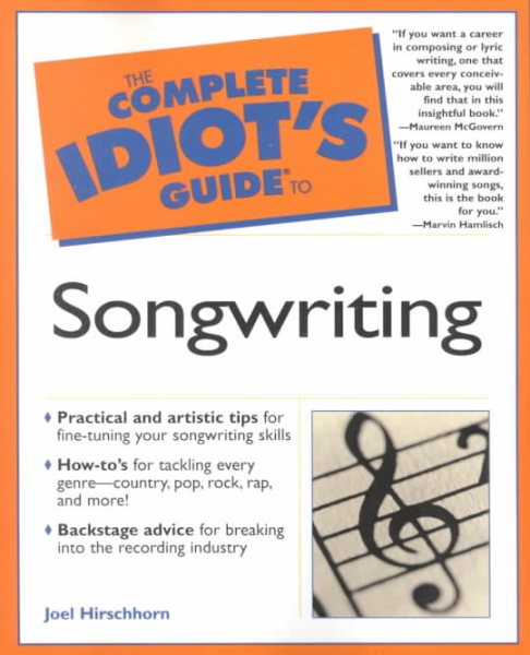 Complete Idiot's Guide to Songwriting cover
