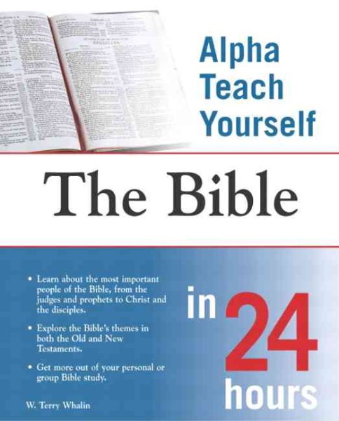 Alpha Teach Yourself the Bible in 24 hours cover