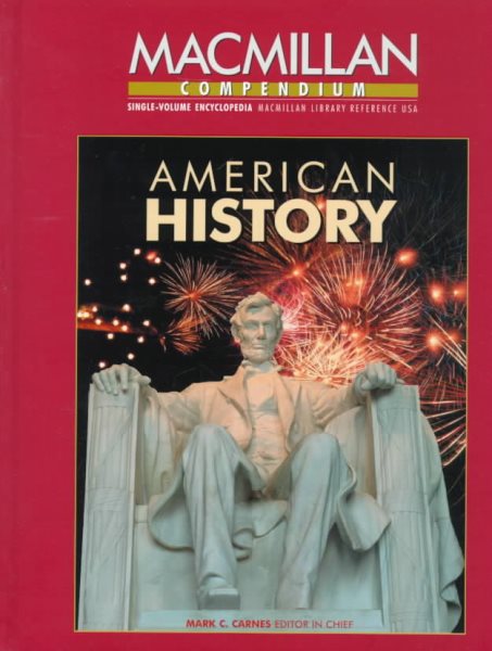 American History: Selections from the Eight-Volume Dictionary of American History, Revised Edition and Supplements (Macmillan Compendium) cover