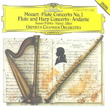 Mozart: Flute Concerto No.1 K.313; Concerto for Flute & Harp K.299; Andante K.315 cover