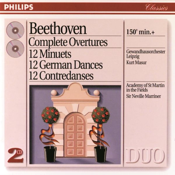 BEETHOVEN:COMPLETE OVERTURES cover