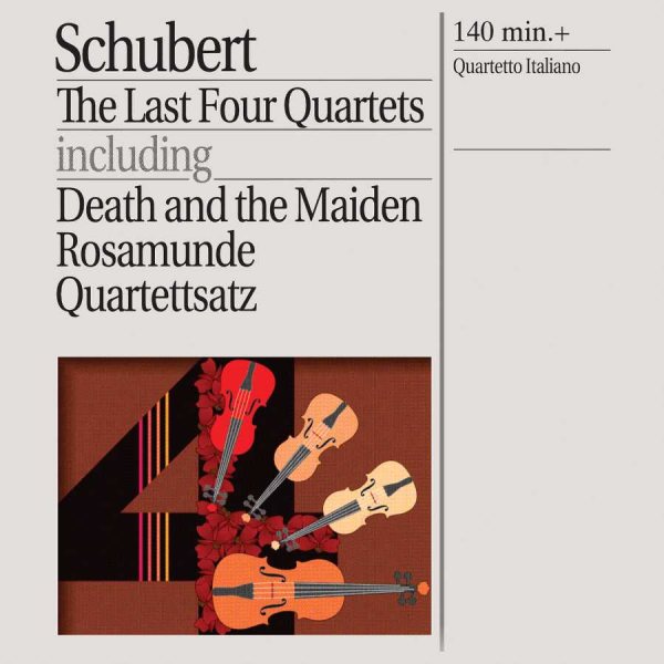 Schubert: Last 4 Quartets cover