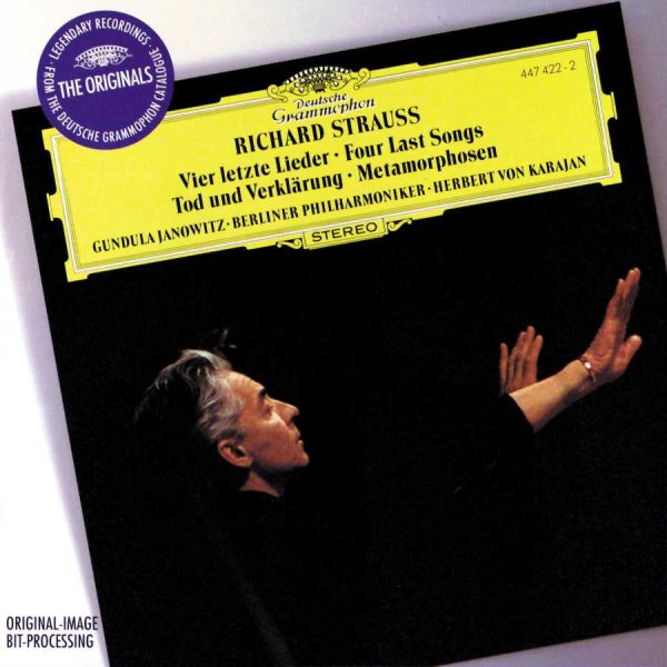 Strauss: Four Last Songs / Karajan, Berlin Philharmonic Orchestra cover