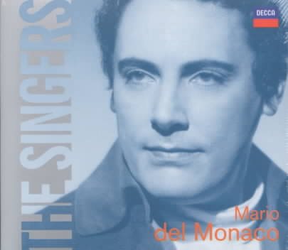 The Singers: Mario del Monaco cover