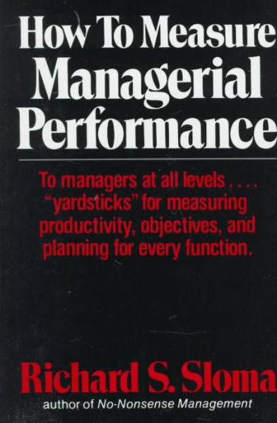 How to Measure Managerial Performance cover