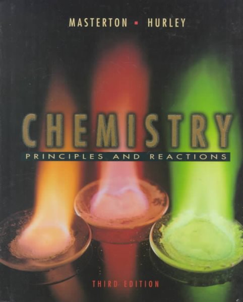 Chemistry: Principles and Reactions, Third Edition cover