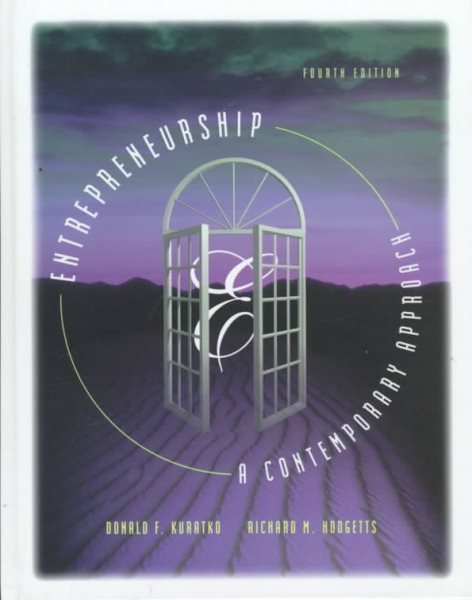 ENTREPRENEURSHIP 4E (The Dryden Press Series in Entrepreneurship) cover
