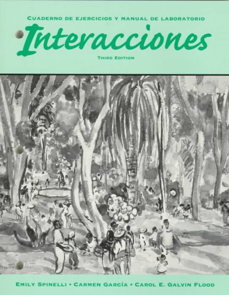 INTERACCIONES 3E-WORKBOOK/LM cover