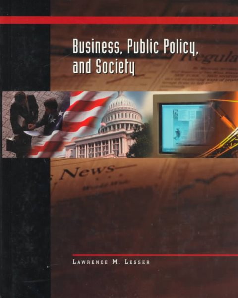 Business, Public Policy, and Society (The Dryden Press Series in Management)