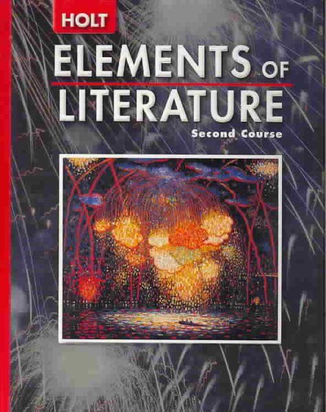 Elements of Literature: Student Edition Grade 8 Second Course 2005 cover