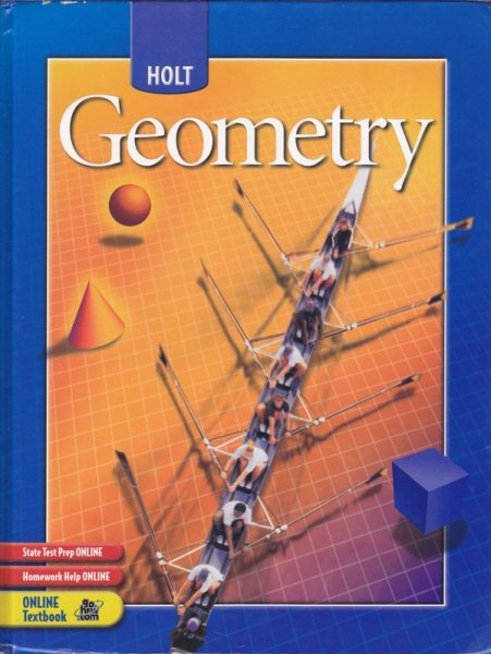 Holt Geometry Textbook - Student Edition cover