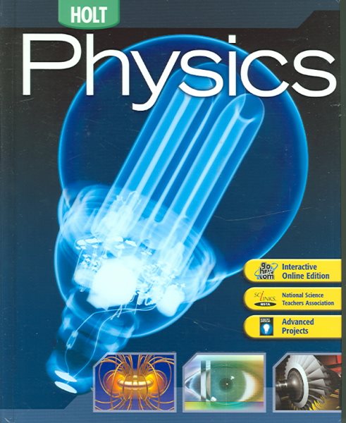 Holt Physics: STUDENT EDITION 2006 cover
