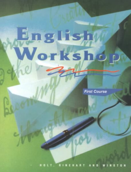 HRW English Workshop: Student Edition Grade 7