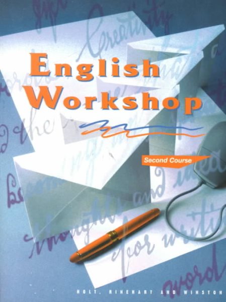 Holt, Rinehart and Winston English Workshop Second Course Grade 8 (HRW English Workshop) cover