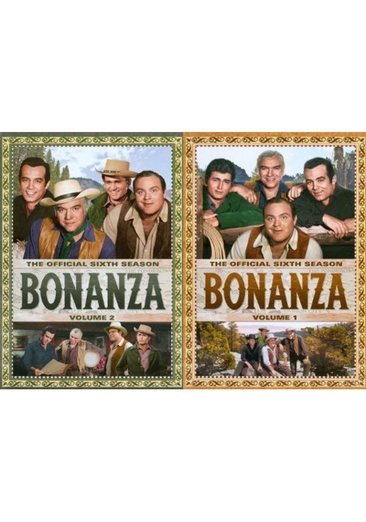 Bonanza: Official Sixth Season, Vol. 1 & 2 (2-Pack)