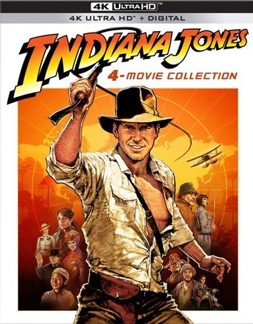 Indiana Jones 4-Movie Collection cover