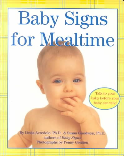 Baby Signs for Mealtime (Baby Signs (Harperfestival)) cover